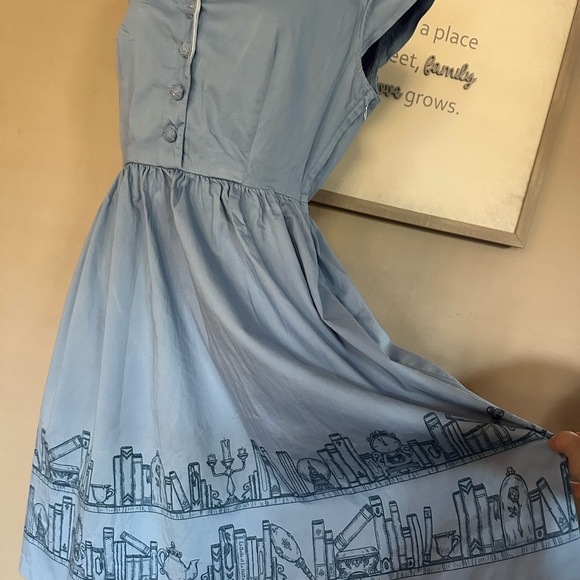 Disney Parks Blue and White Apparel - Picture 3 of 5